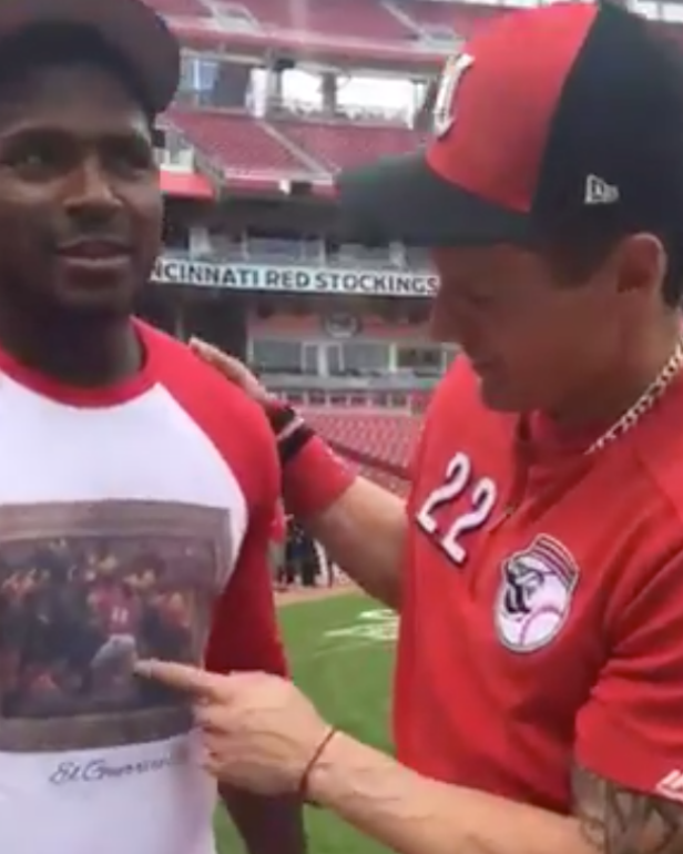 From Derek Dietrich and Yasiel Puig, long home runs and a sense of humor