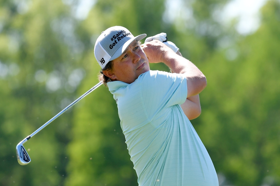 Jason Dufner wears hilarious New Orleans Saints hat referencing ...