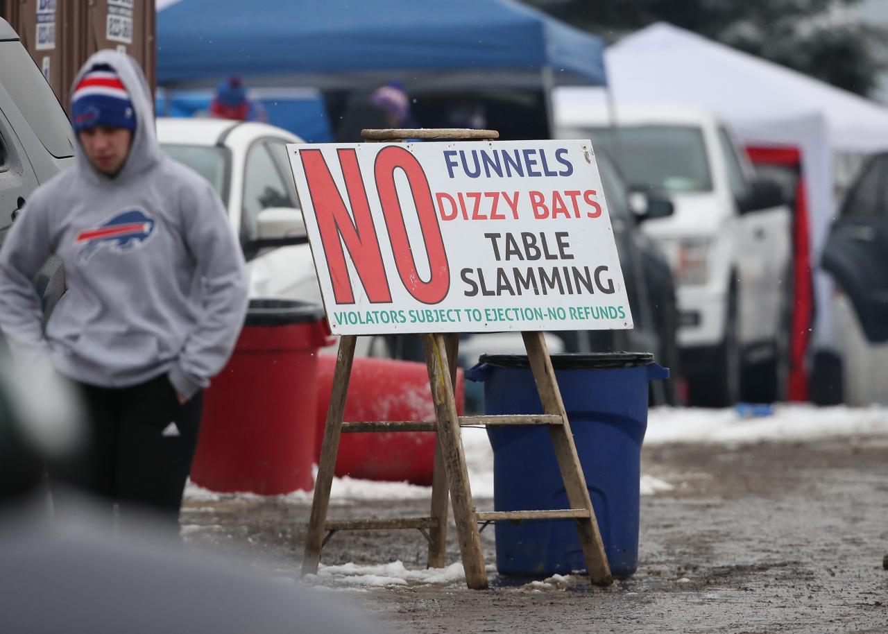 Trying to curb unruly tailgating behavior, Bills institute new parking lot  policy