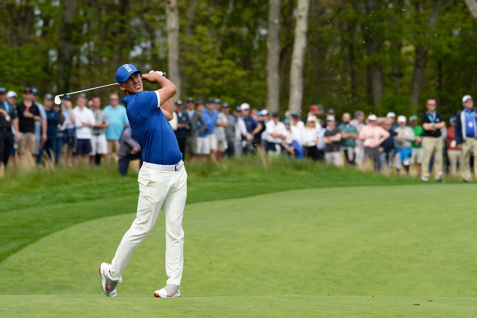 during round two at the 2019 PGA Championship at Bethpage Black Golf Course in Farmingdale, NY, on Friday May 17, 2019.