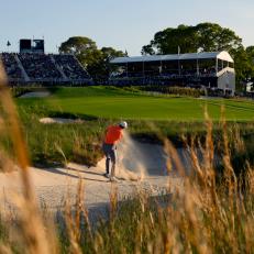 during the third round of the 2019 PGA Championship held in Farmingdale, NY at Bethpage Black on Saturday, May 18, 2019.