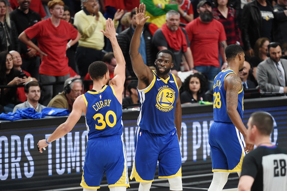 Golden State Warriors v Portland Trail Blazers - Game Four