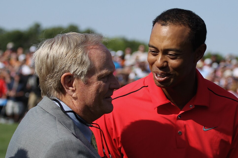 Jack Nicklaus Still Talking Tiger Woods Declares Him The U S Open Favorite At Pebble Beach Golf News And Tour Information Golf Digest