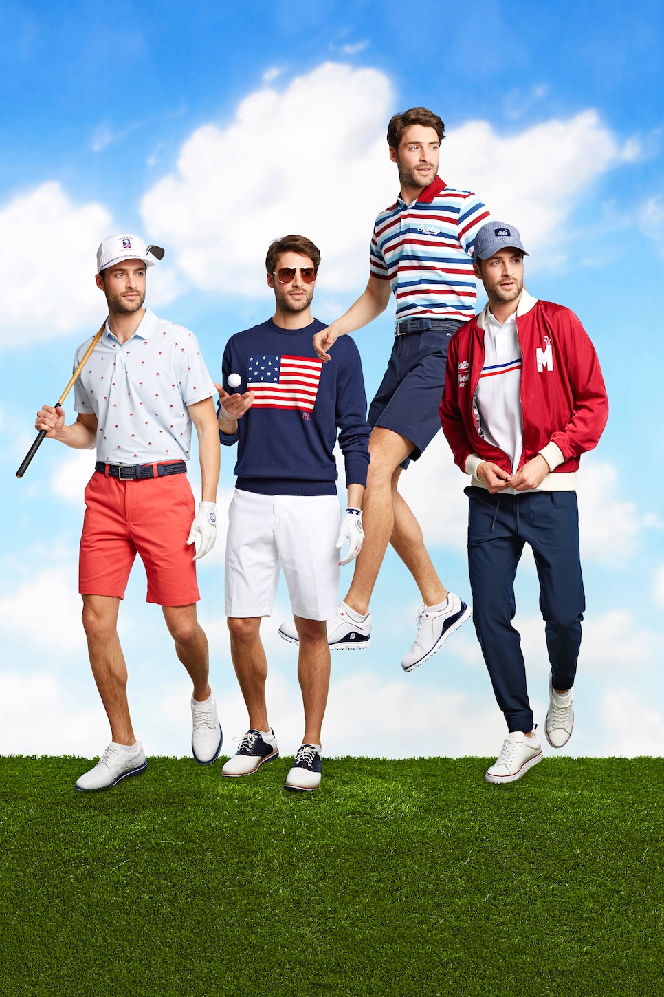 Fourth of july golf shirts sale