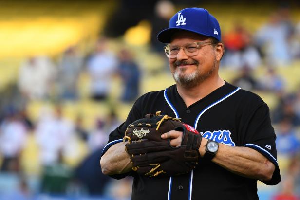 NTC's Commanding General throws out first pitch at LA Dodgers