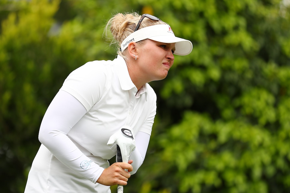 Lpga Pro Uses Unconventional And Absolutely Gross Method To Handle Her Emotions During Rounds This Is The Loop Golf Digest