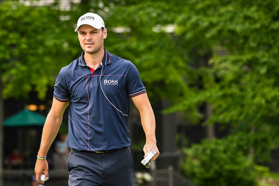 DUBLIN, OH - JUNE 02:  Martin Kaymer of Germany walks off the eighth hole green during the final round of the Memorial Tournament presented by Nationwide at Muirfield Village Golf Club on June 2, 2019 in Dublin, Ohio. (Photo by Keyur Khamar/PGA TOUR)