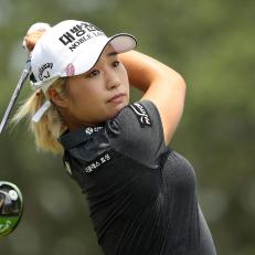 CHARLESTON, SOUTH CAROLINA - JUNE 02: Jeongeun Lee6 of South Korea hits a tee shot on the first hole during the final round of the U.S. Women\'s Open Championship at the Country Club of Charleston on June 02, 2019 in Charleston, South Carolina. (Photo by Streeter Lecka/Getty Images)