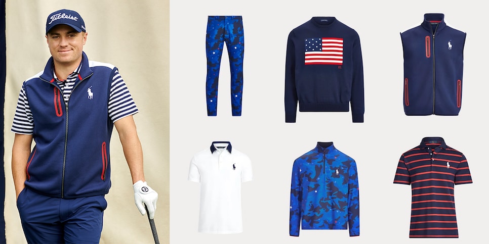 Justin Thomas teams up with Polo Golf on a patriotic collection