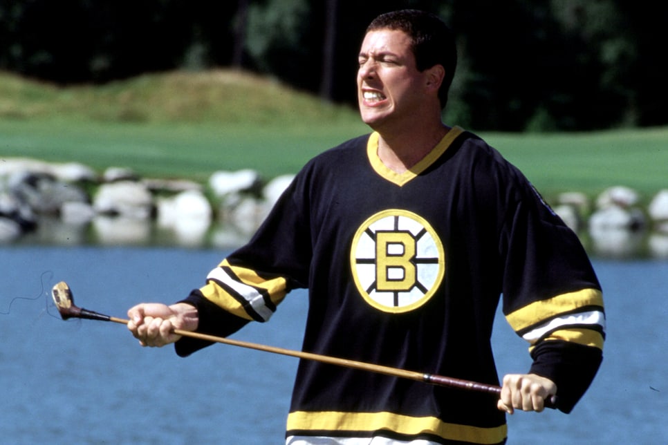 HAPPY GILMORE, Adam Sandler, 1996, (c) Universal/courtesy Everett Collection