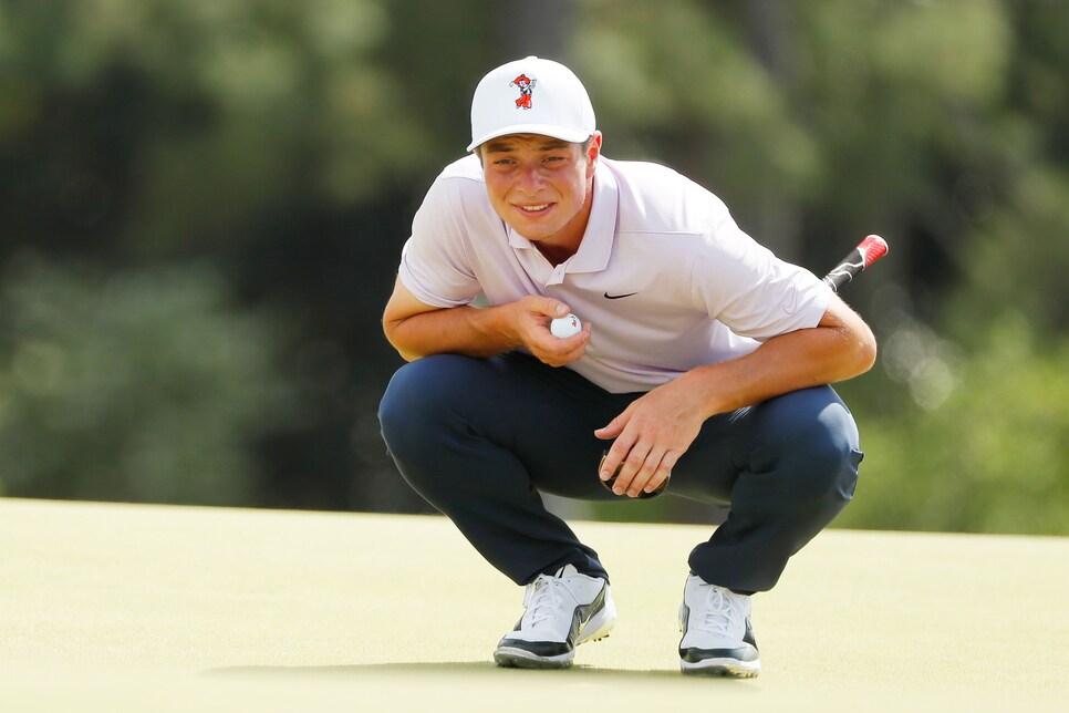 viktor hovland tee time