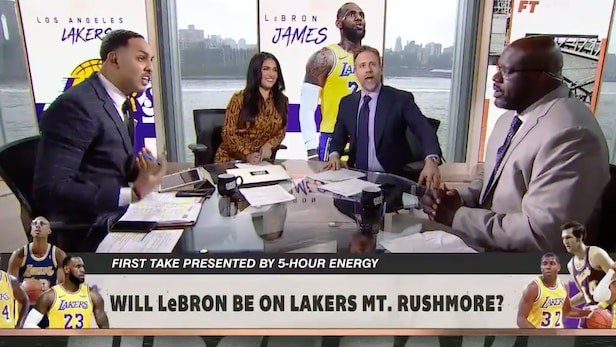 lebron first take
