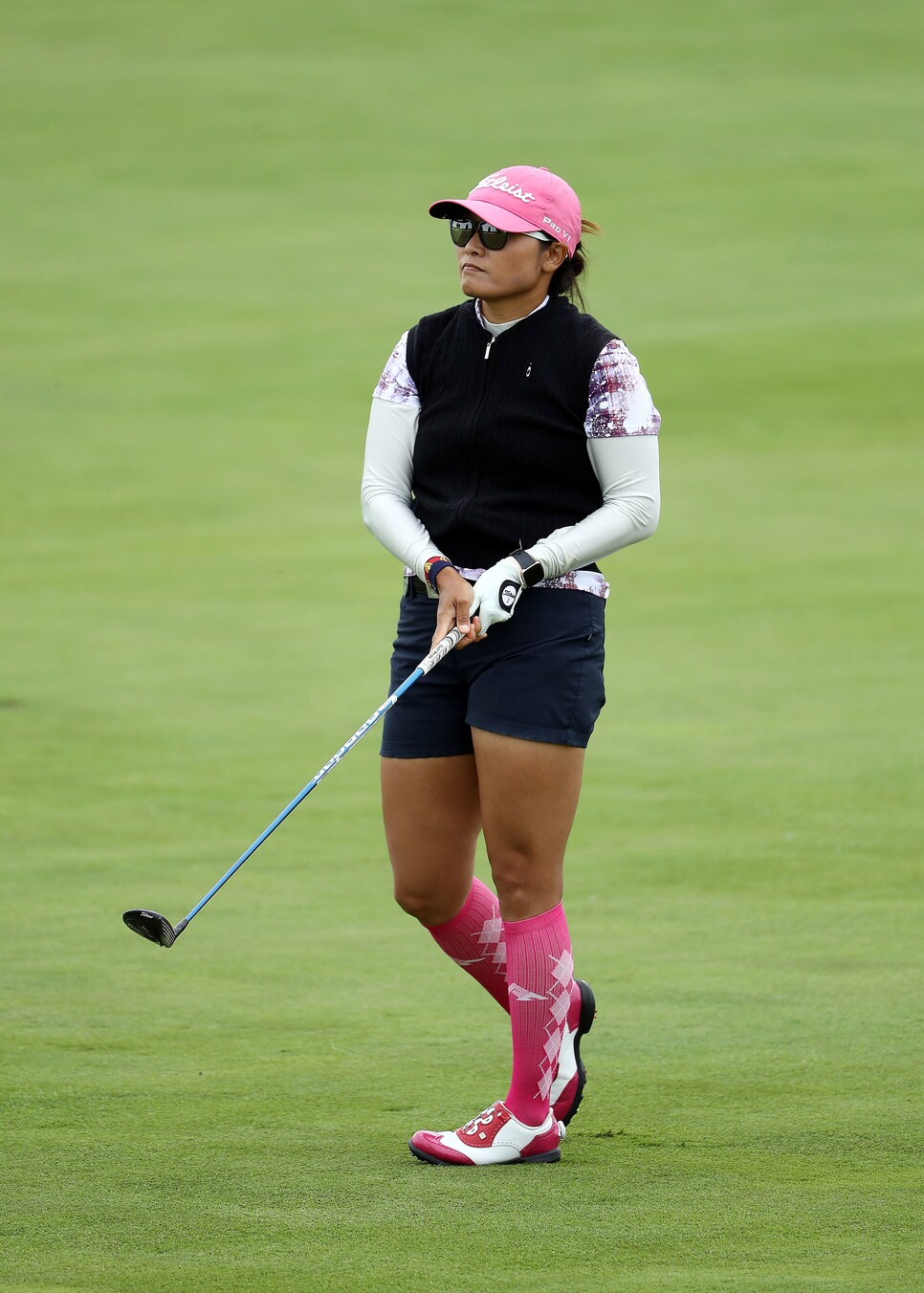 CHASKA, MINNESOTA - JUNE 22:  Jimin Kang hits her second shot on the 1st hole during the third round of the KPMG Women\'s PGA Championship at Hazeltine National Golf Course on June 22, 2019 in Chaska, Minnesota. (Photo by Jamie Squire/Getty Images)