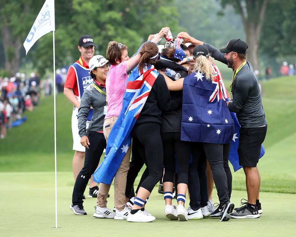 aussies KPMG Women's PGA Championship - Final Round