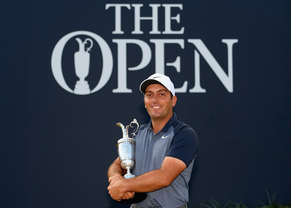 Photo Call with Francesco Molinari Winner of 147th Open Championship