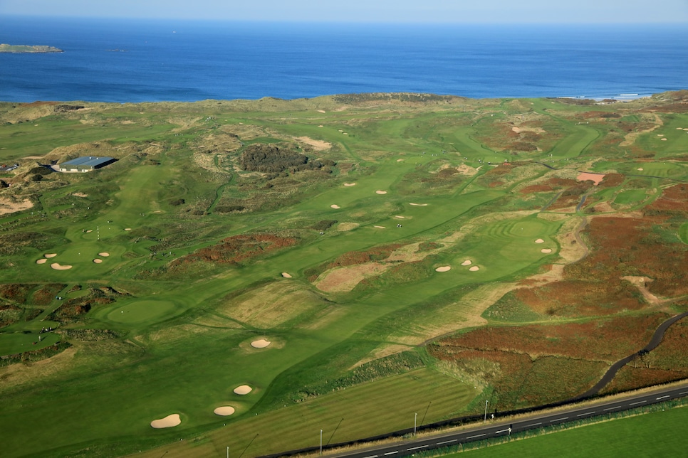 Aerial Views of Royal Portrush Golf Club