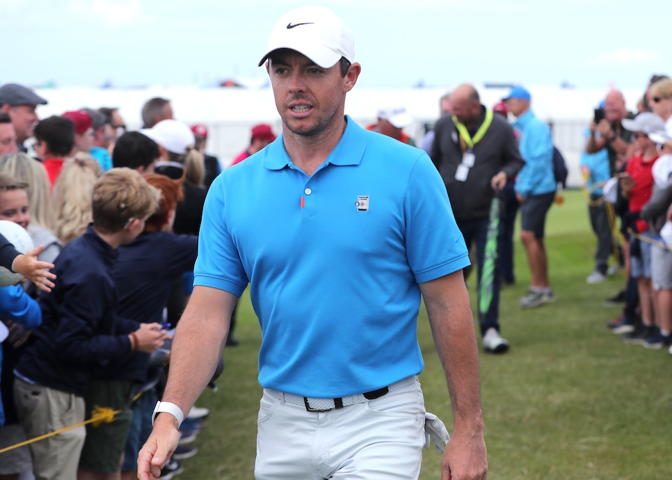 rory mcilroy blue nike shirt