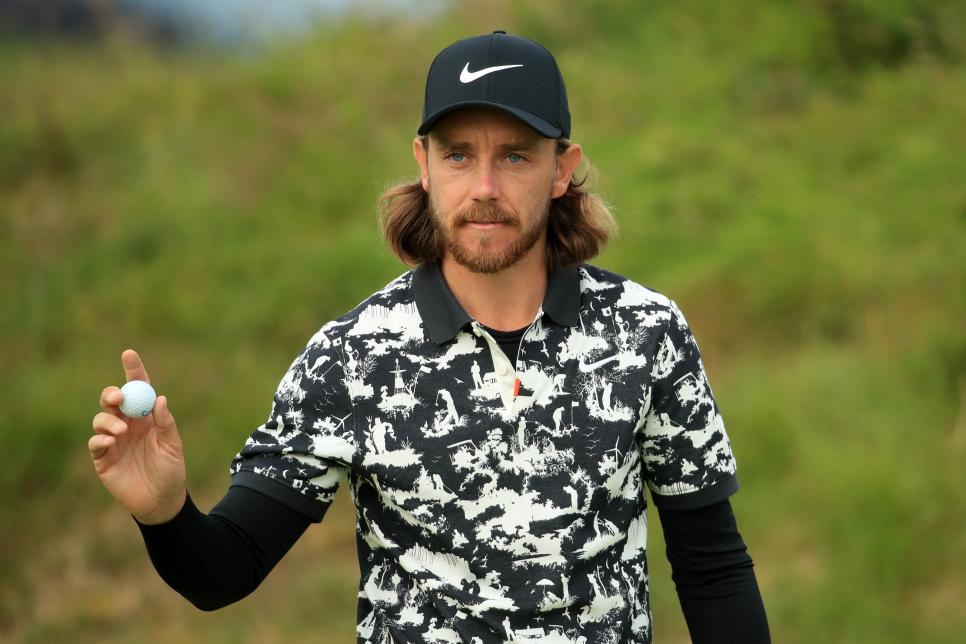Es gravedad golf British Open 2019: The story of the black-and-white print Nike golf shirt |  Golf Equipment: Clubs, Balls, Bags | Golf Digest