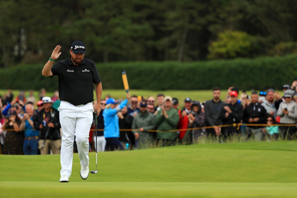 british open 2nd round tee times