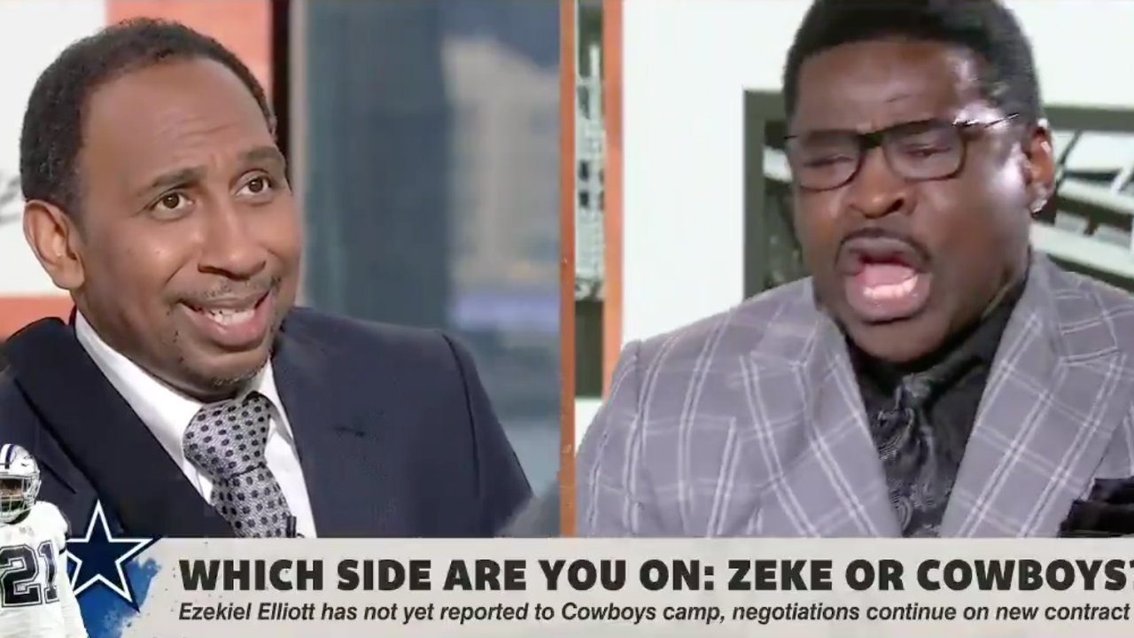 Michael Irvin Gets Feisty On Stickum: I Never Used It — Now Stop Asking! -  CBS New York