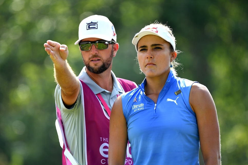 Lexi Thompson's caddie deserves a raise (and then some) based on his ...