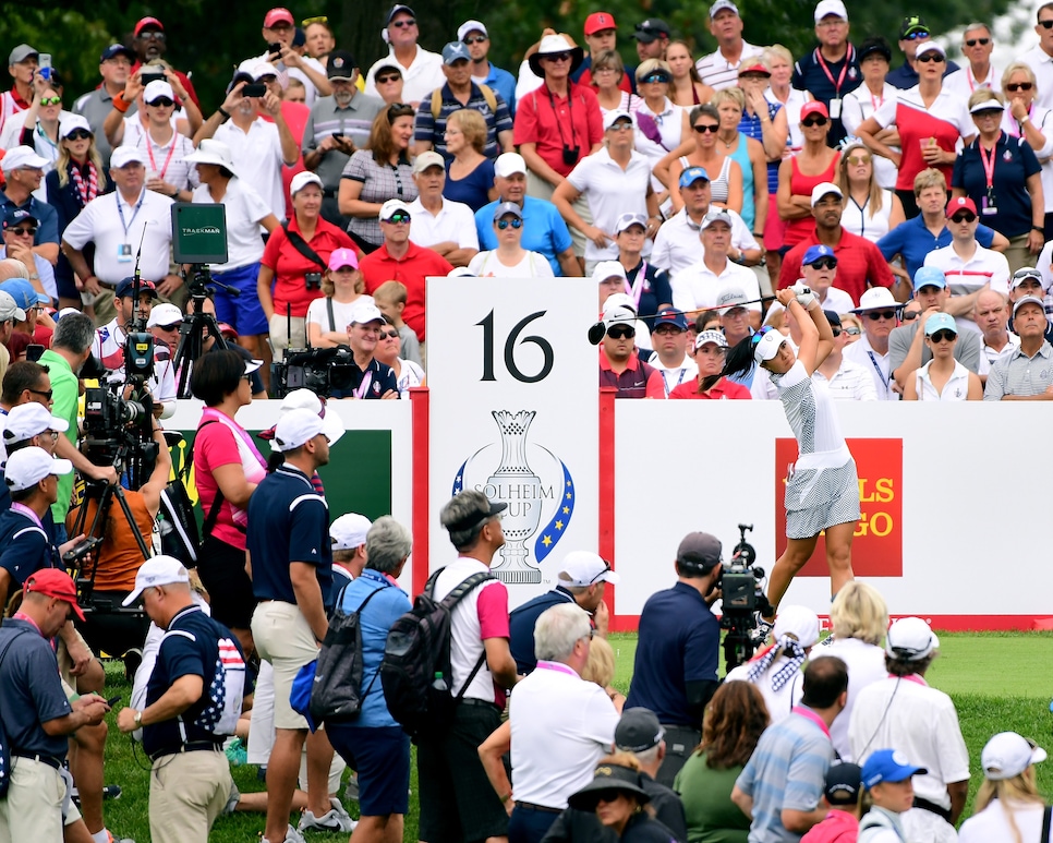 danielle kang The Solheim Cup - Day Two