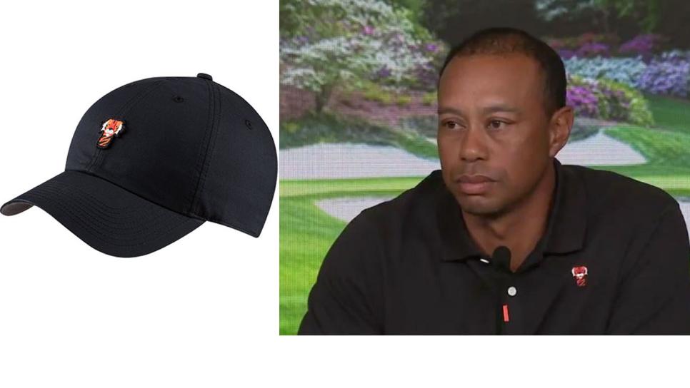 tiger woods headcover hat