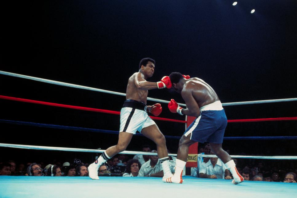 Muhammad Ali and Joe Frazier Boxing
