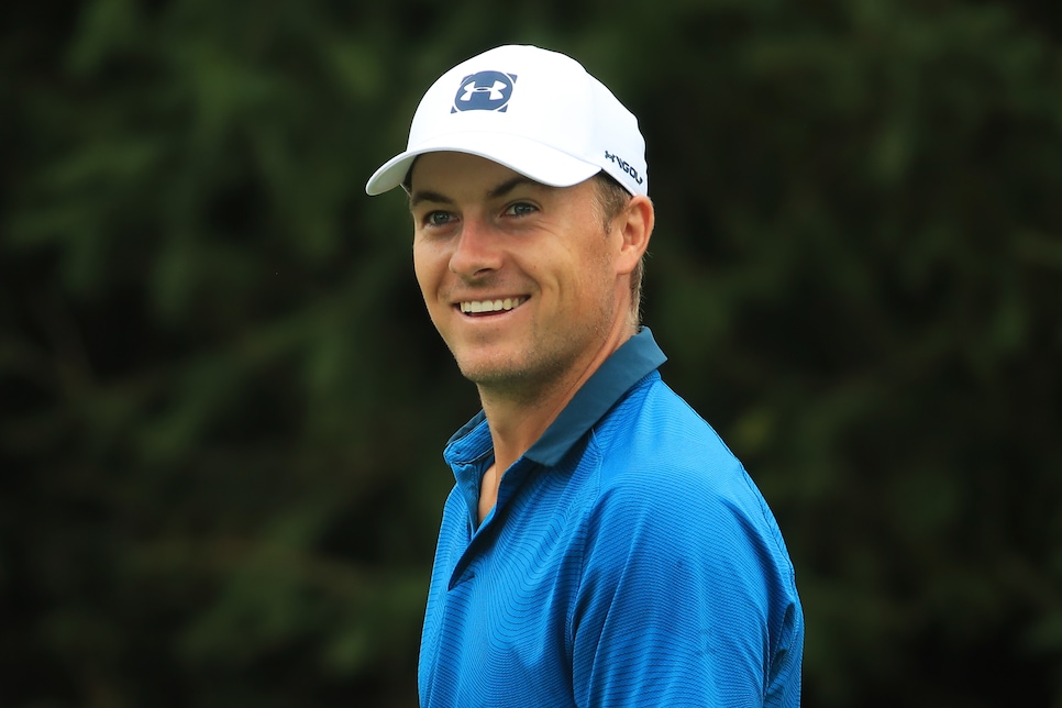 Jordan spieth hat store logo