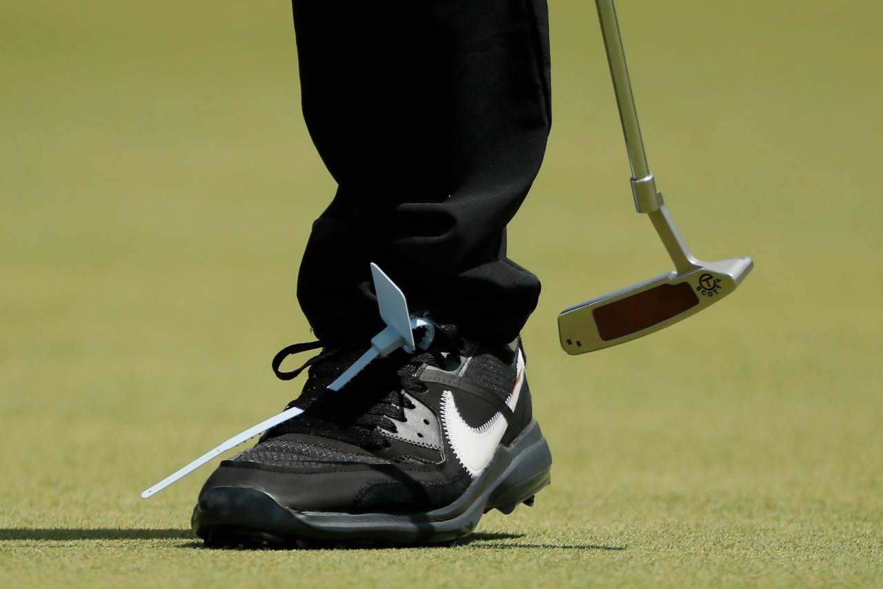 shoes at the Tour Championship 