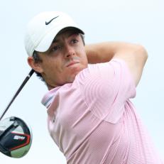 ATLANTA, GEORGIA - AUGUST 25: Rory McIlroy of Northern Ireland plays his shot from the fourth tee during the final round of the TOUR Championship at East Lake Golf Club on August 25, 2019 in Atlanta, Georgia. (Photo by Streeter Lecka/Getty Images)