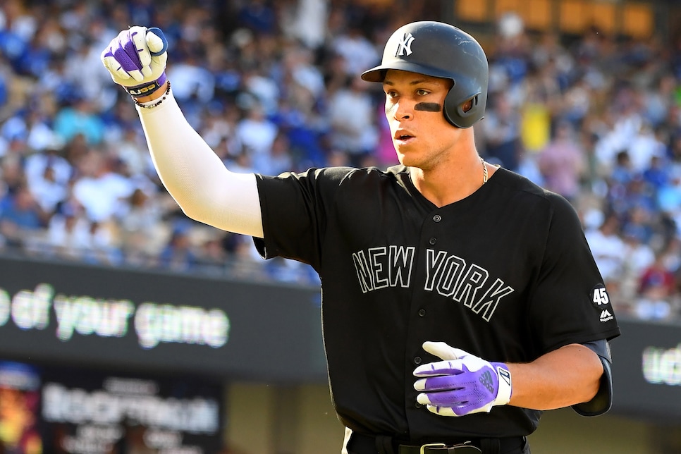 Aaron Judge promises fan he'll hit home run, obviously hits home run, This  is the Loop