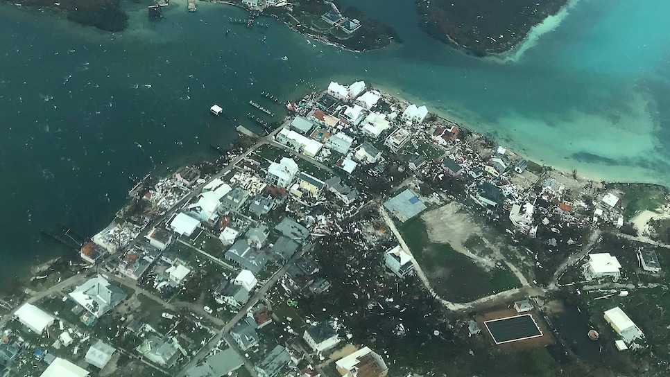 Hurricane Dorian Slams Into The Bahamas As Category 5 Storm