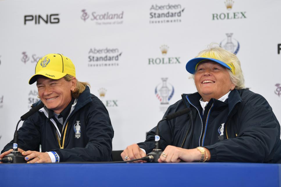 laura davies The Solheim Cup - Preview Day 2