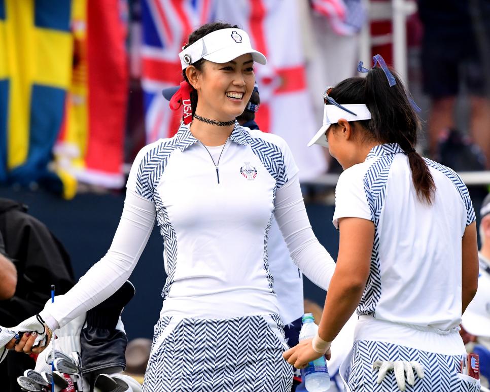 michelle wie The Solheim Cup - Day Two