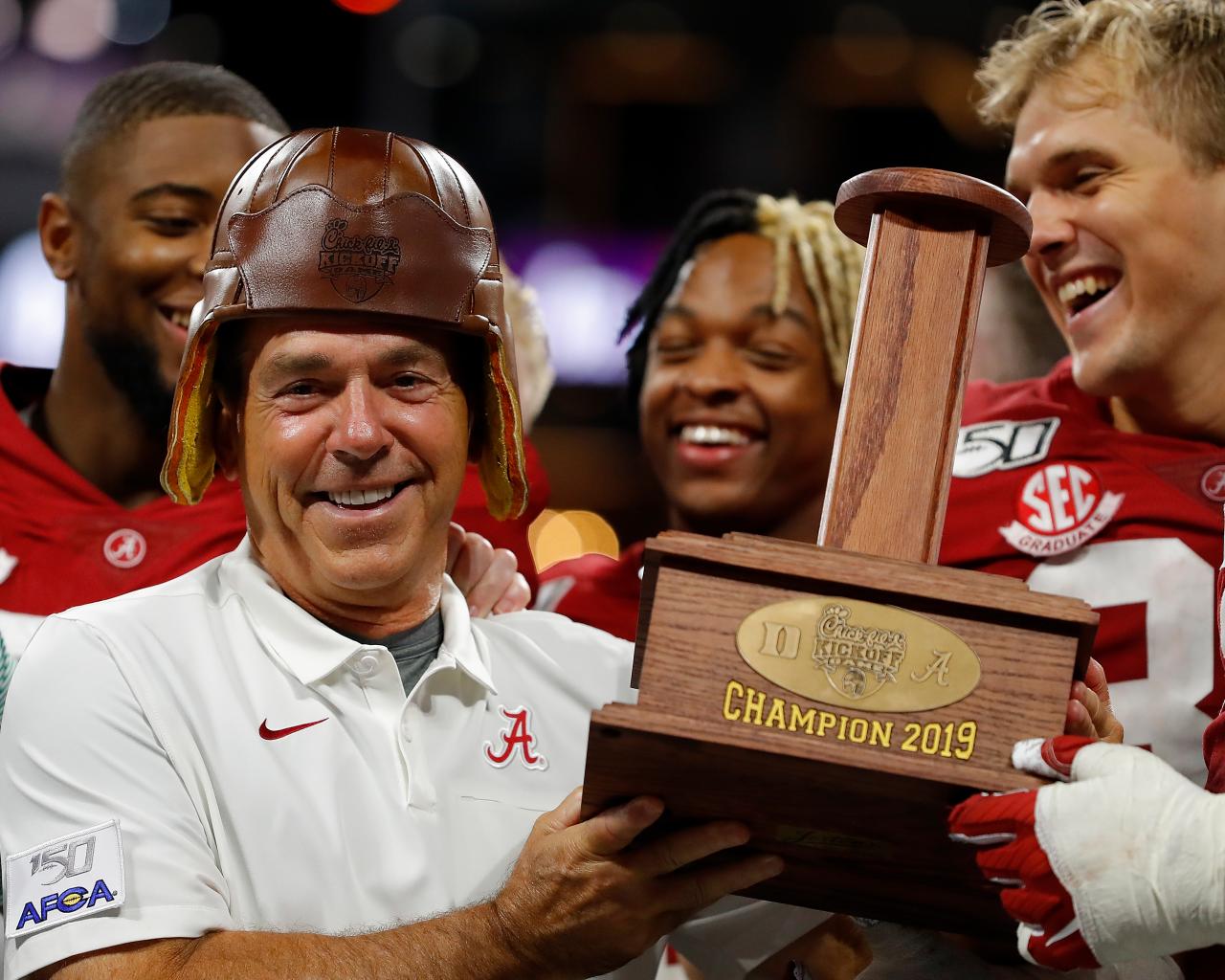 Raiders RB Josh Jacobs: Alabama's Nick Saban Likes to Tell 'Deez