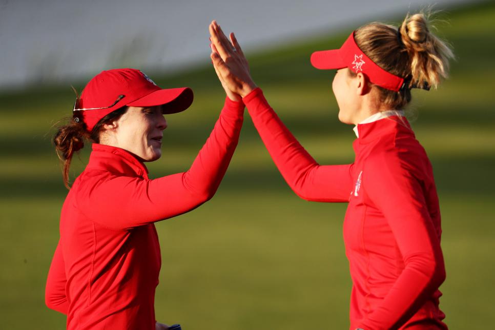 korda altomare The Solheim Cup - Day 1