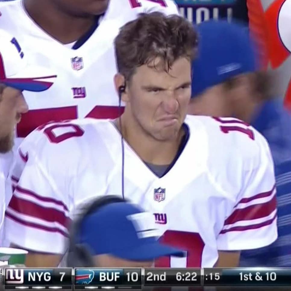 eli manning sad face 2022