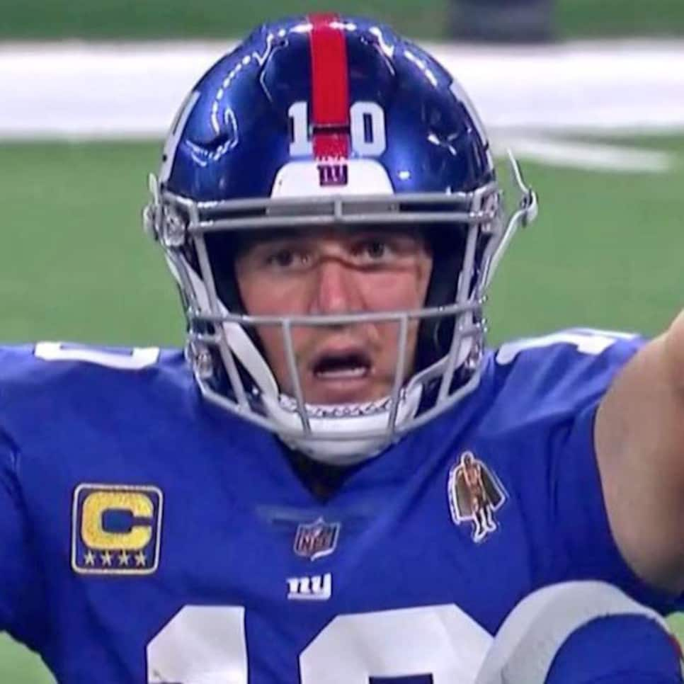 Eli Manning Scared Face