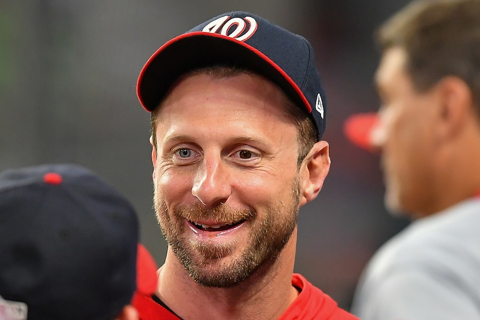 Max Scherzer's beer goggles have heterochromia too