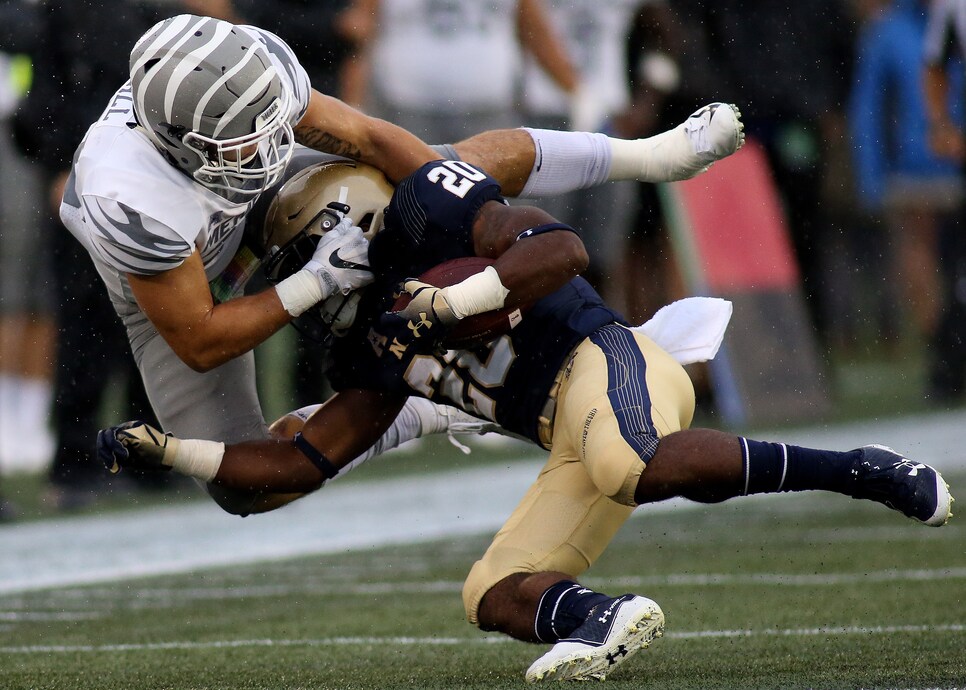 COLLEGE FOOTBALL: SEP 08 Memphis at Navy