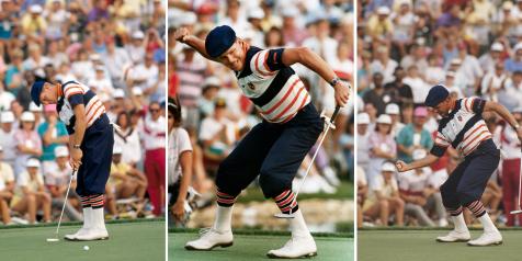A young Payne Stewart rarely made it easy, even in victory