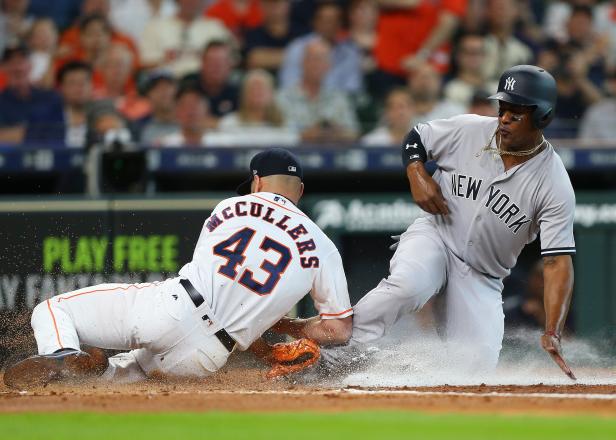 NYY@HOU: Gregorius crushes grand slam to right field 