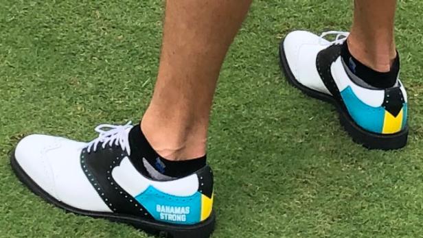 Justin Thomas' new golf shoes feature 'Bahamas Strong,' a reminder that ...