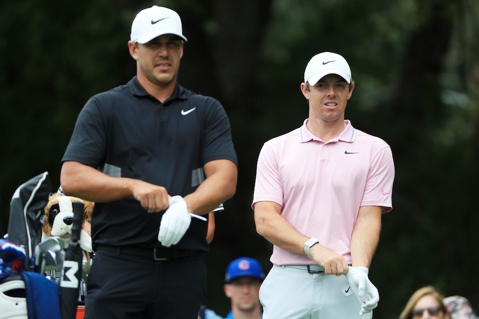 Brooks Koepka dismisses rivalry with Rory McIlroy: 