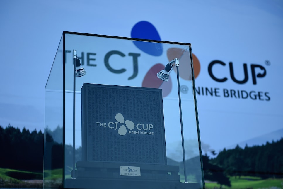 Here's the prize money payout for each golfer at the 2019 CJ Cup Nine