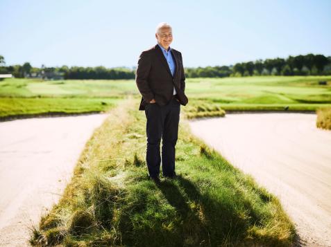 A golf-industry leader outlines blueprints for business and for youth