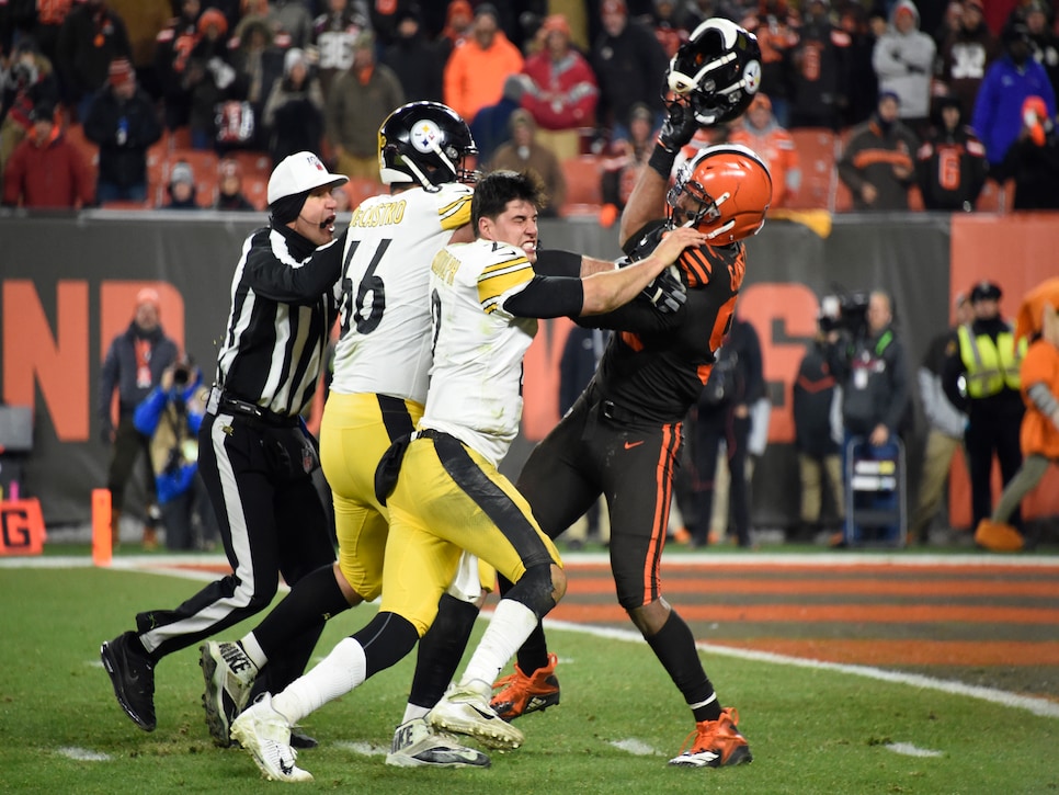 Kevin Stefanski knew something good happened on that first Steelers snap  because he could hear his kids jumping around upstairs, This is the Loop