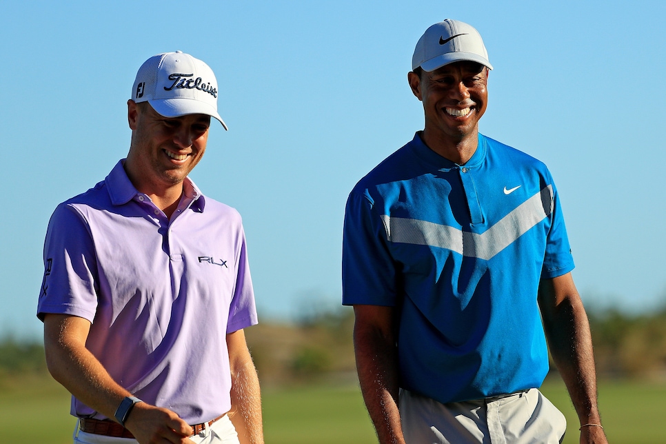 Tiger Woods Justin Thomas Hero World Challenge - Round Three