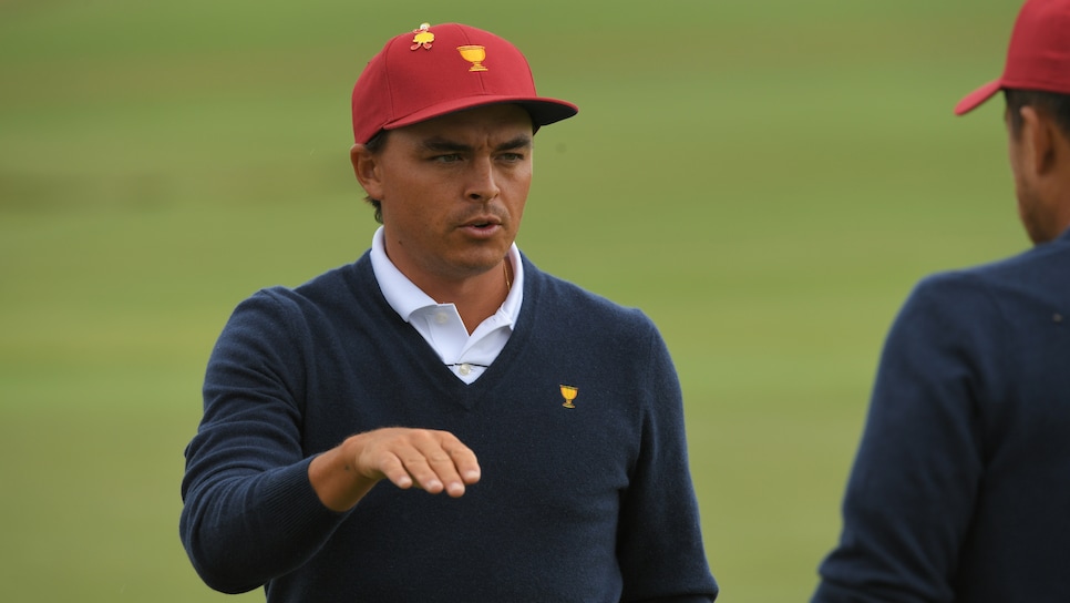 Presidents Cup 2019: Here's why players are wearing yellow pins on their  hats at Royal Melbourne, Golf News and Tour Information